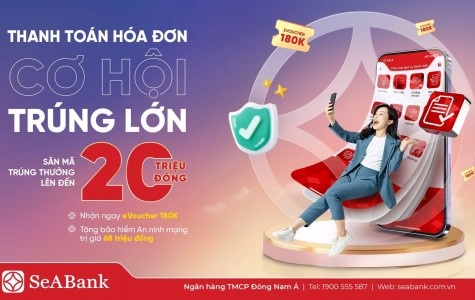 Thanh toán hóa đơn - Cơ hội trúng lớn